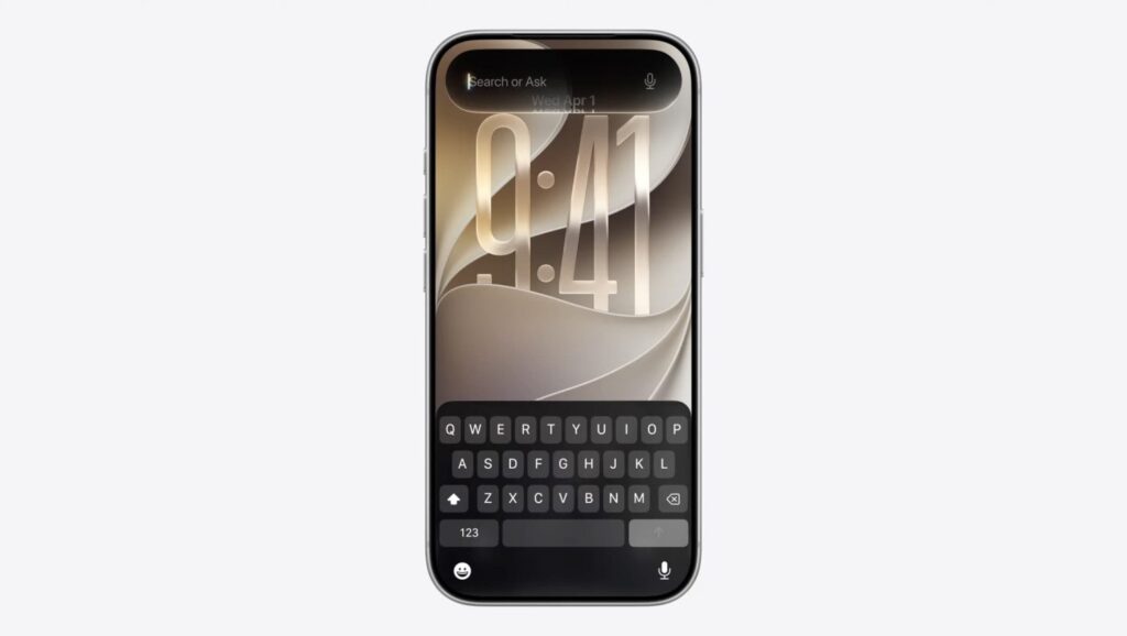 What the new Siri AI can do in iOS 27. Along with the logo, the design was also changed. Photo.