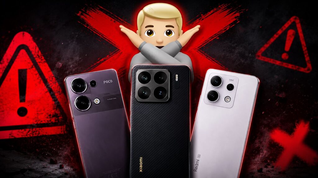 These Xiaomi smartphones should definitely not be bought