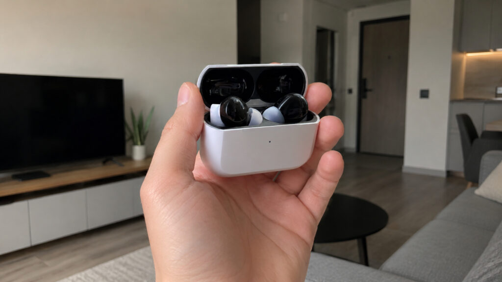 Yandex Drops: What the First Earbuds with Alice AI Can Do. And in reality they look like this. Photo.