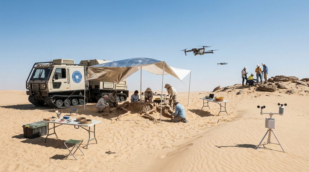 Above major deserts, the sky most often remains clear