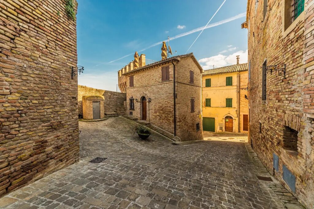 Corinaldo, Italy. Photo.