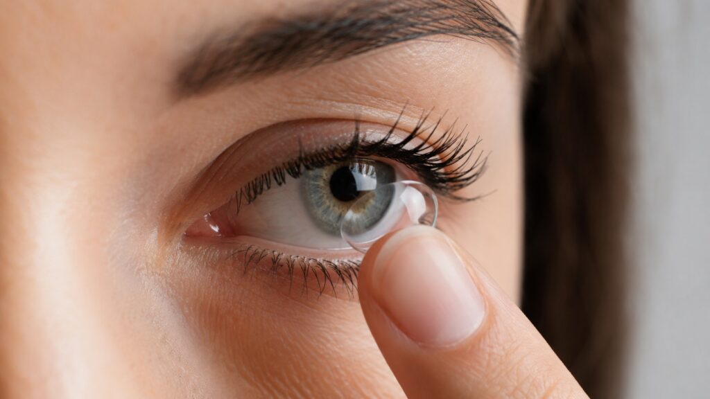 In the future, contact lenses could be produced right in the ophthalmologist's office.