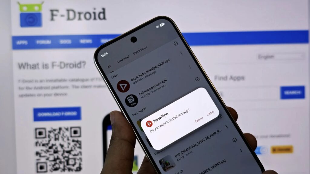 Installing apps outside the App Store. On Android, only you decide where to install apps from. Photo.