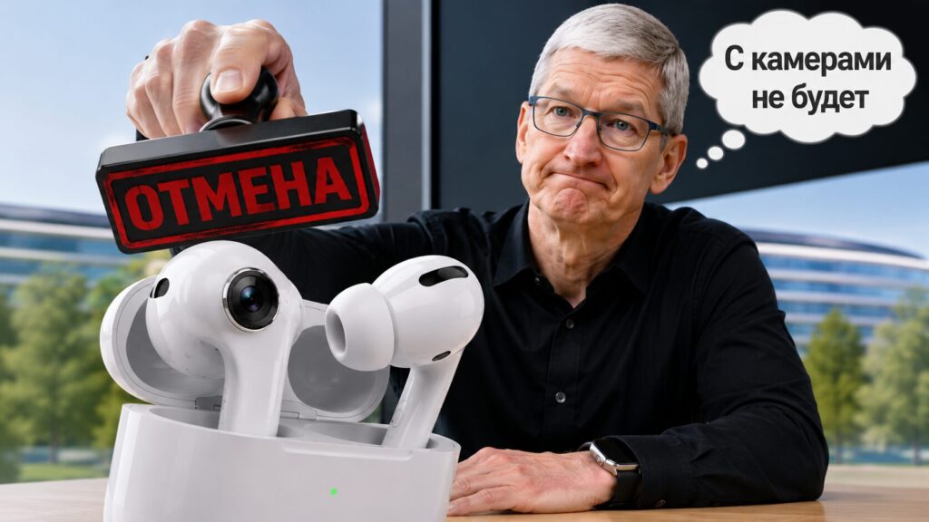 The AirPods Pro with cameras project is reportedly canceled. Perhaps temporarily. Perhaps not