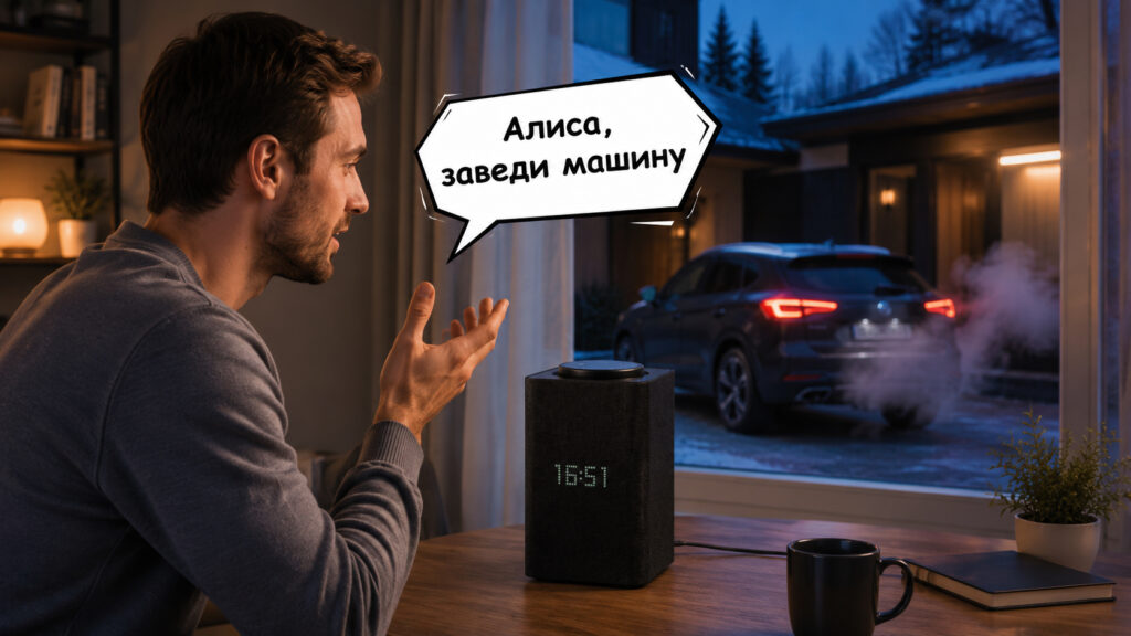 You can now start your car practically from your bed. Photo.