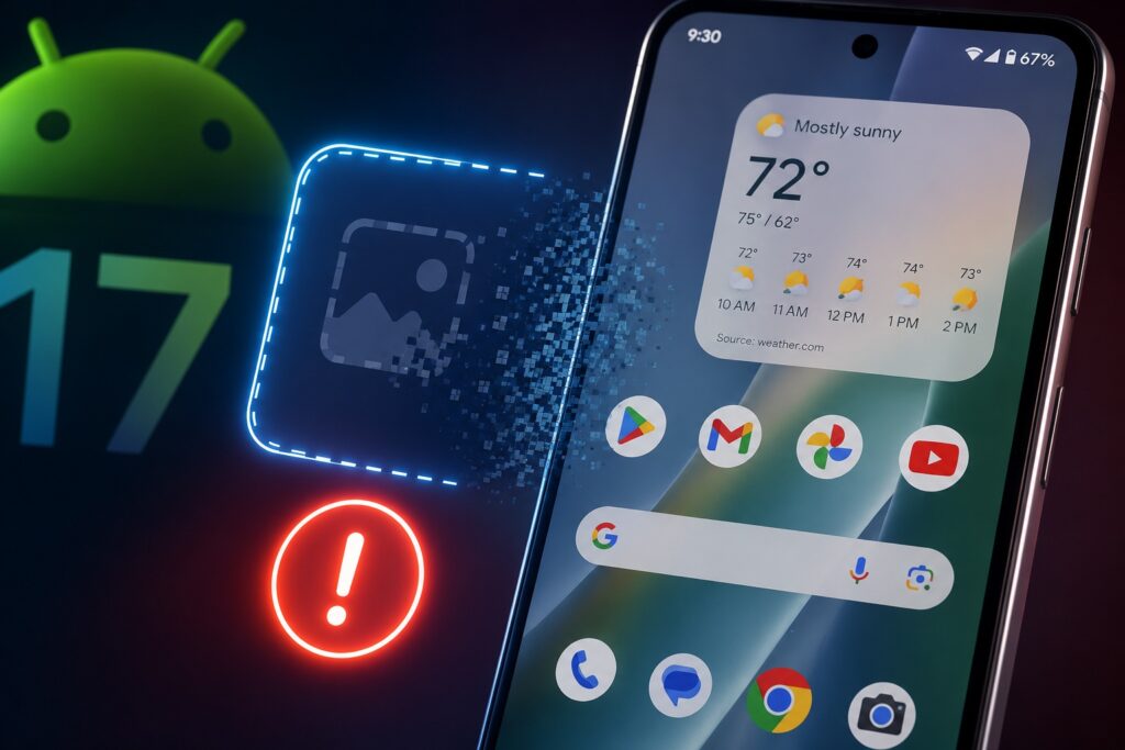 Widgets keep disappearing just as before