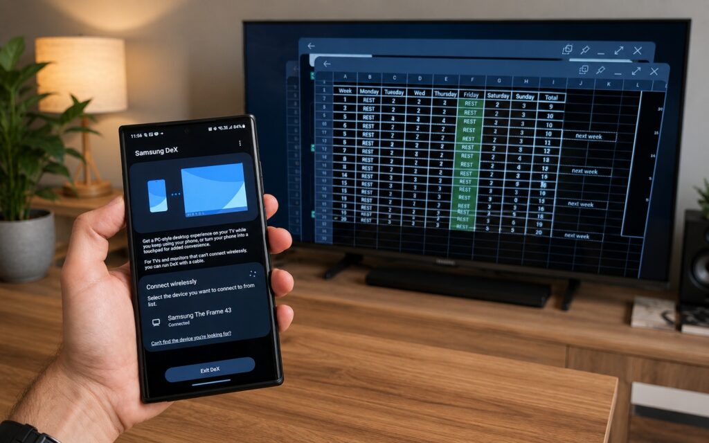 A unique feature of Samsung smartphones