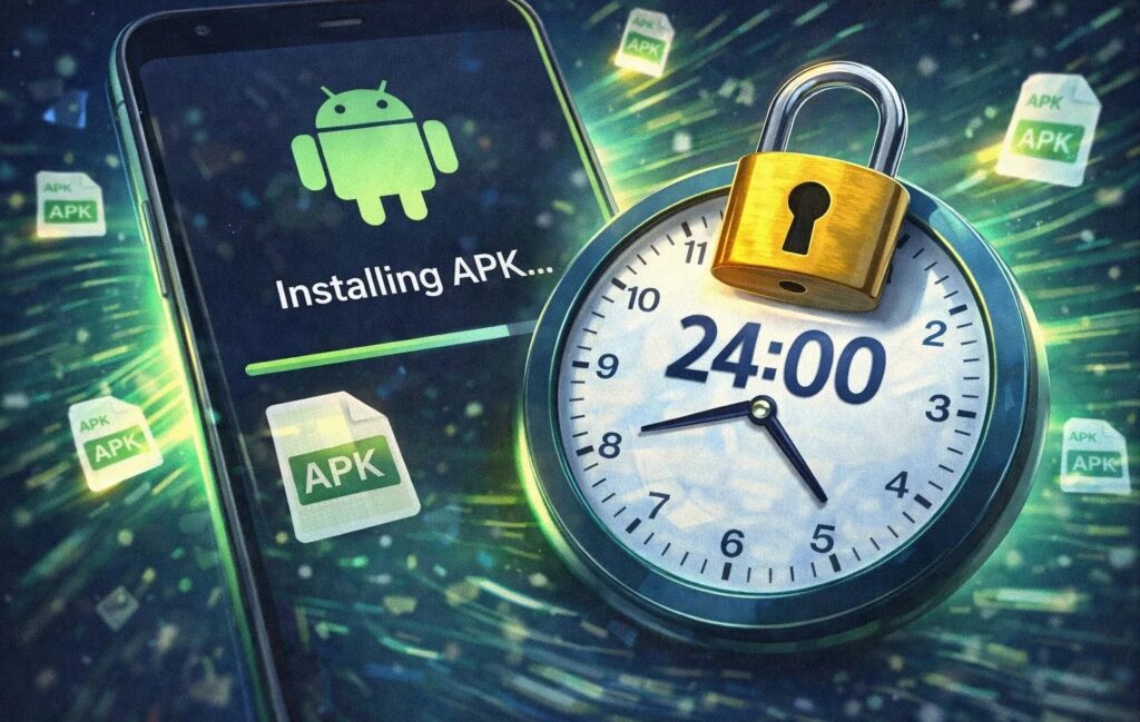 You could say Google introduced a cooling-off period for APKs