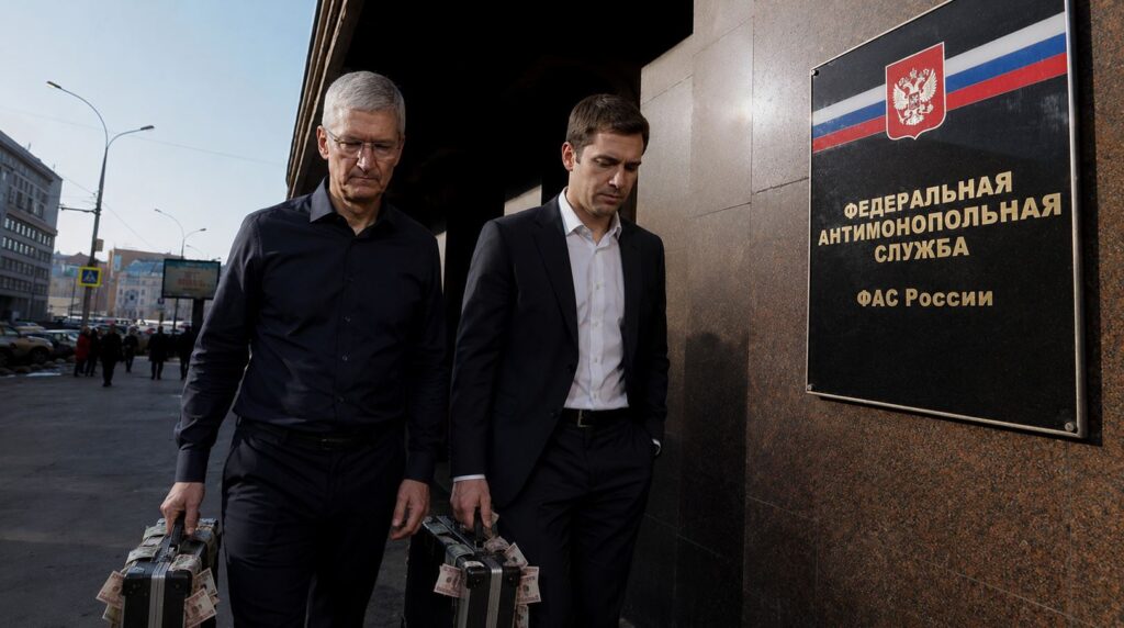 The fine is enormous by Russian standards but laughable by Apple's business standards