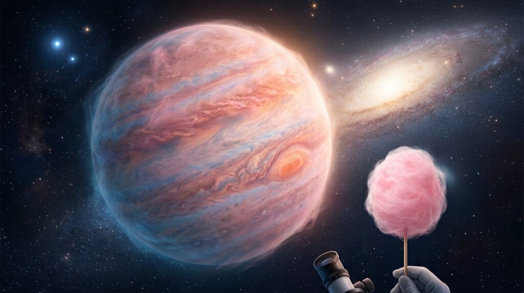 Astronomers found Jupiter-sized planets that turned out to be lighter than cotton candy