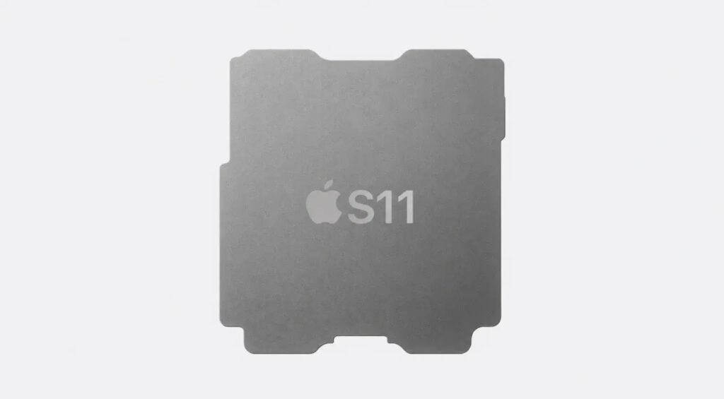 New Apple Watch Series 12 processor. The new chip will ensure fast Siri AI performance on the watch. Photo.