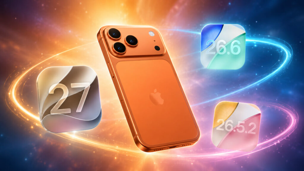 Which update to download on iPhone right now. Definitely install iOS 26.5.2 right now. Photo.