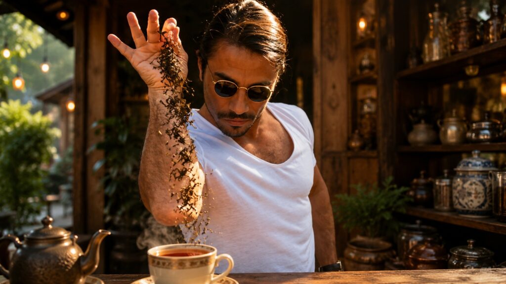 Many people brew tea incorrectly, which is why they don't like it. Photo.
