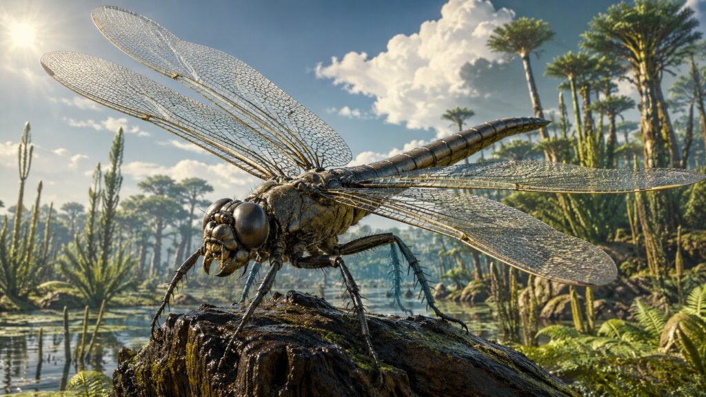 Ancient dragonflies were the size of a pigeon — and there are explainable reasons for it.