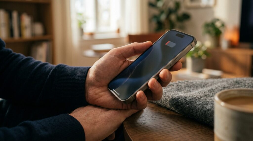 Users complain that after the update the phone heats up and drains faster