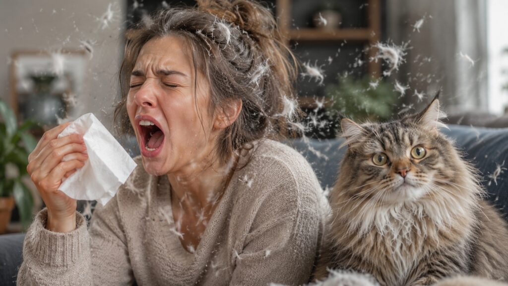 Russia has taken a step closer to defeating pet allergies. Photo.
