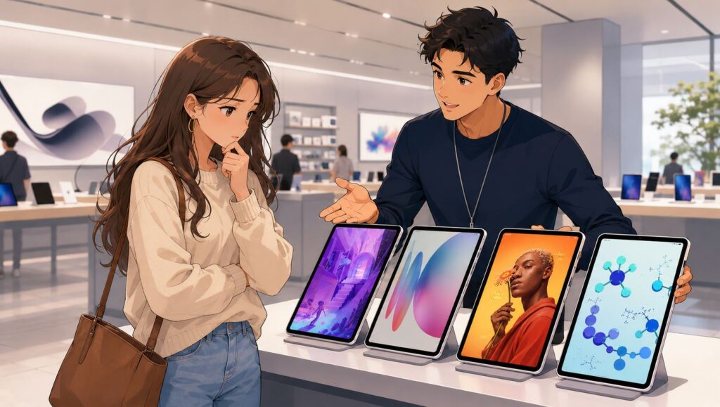 Apple explained how to properly choose an iPad. Photo.