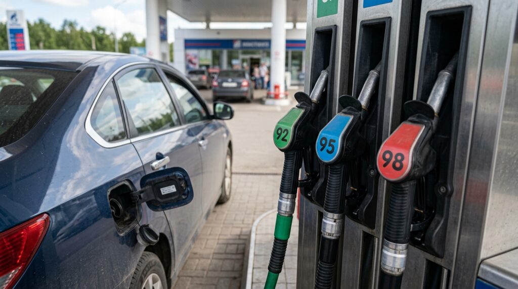When mixing gasolines, the numbers on the pump and the car's requirements matter