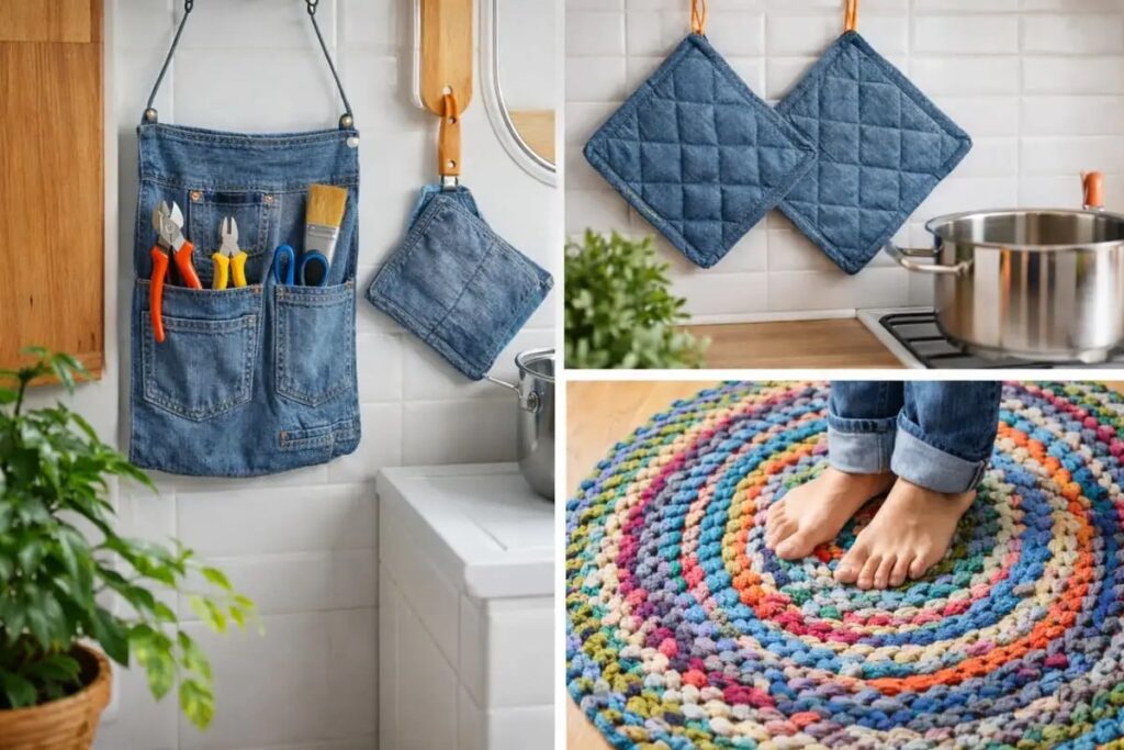 An example of using old clothes. Image source: tagil.life. Photo.