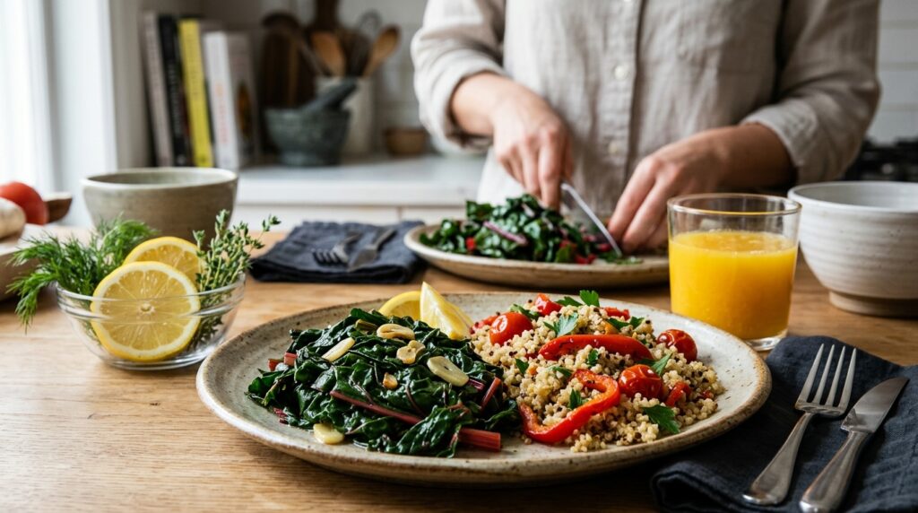 Legumes can easily be made into soup, salad, and even a full main course. Photo.