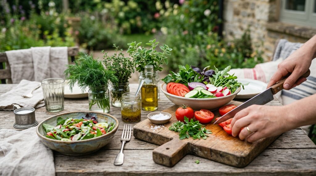 What to cook in summer at the dacha in 20 minutes: recipes from the garden