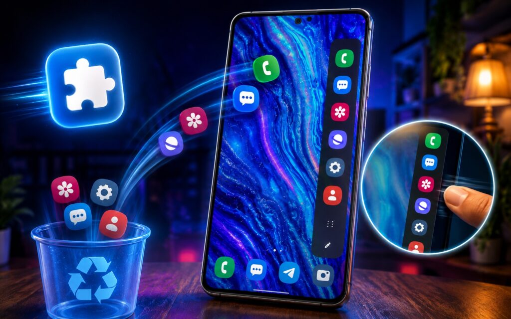 Here's how I set up the Edge panel