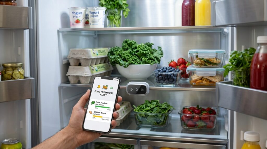 The electronic nose could become part of smart refrigerators of the future