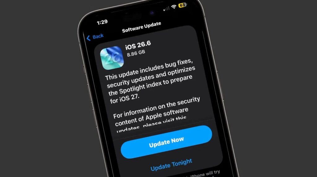 The update is already available in iPhone settings.