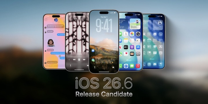 What's new in iOS 26.6 RC. You won't find new features here — it's bug fixing work. Photo.