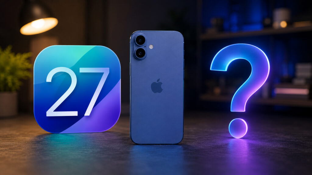 iOS 27 definitely made my iPhone better. Photo.