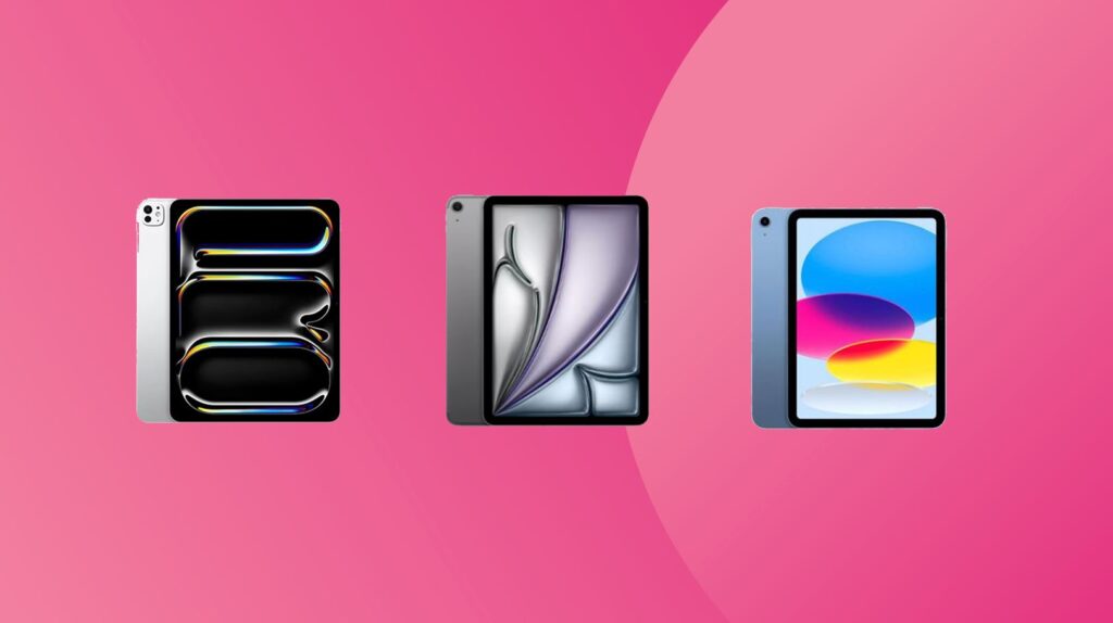 Which iPad to choose in 2026. Choose the iPad that you like the most! Photo.