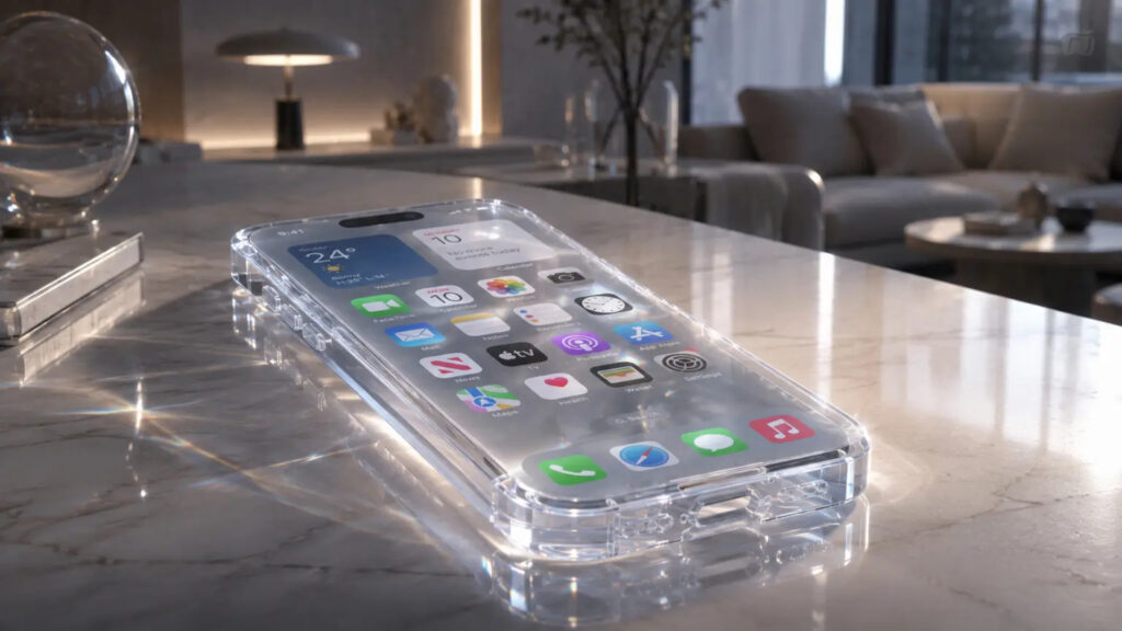 Plus, the smartphone might be entirely made of glass