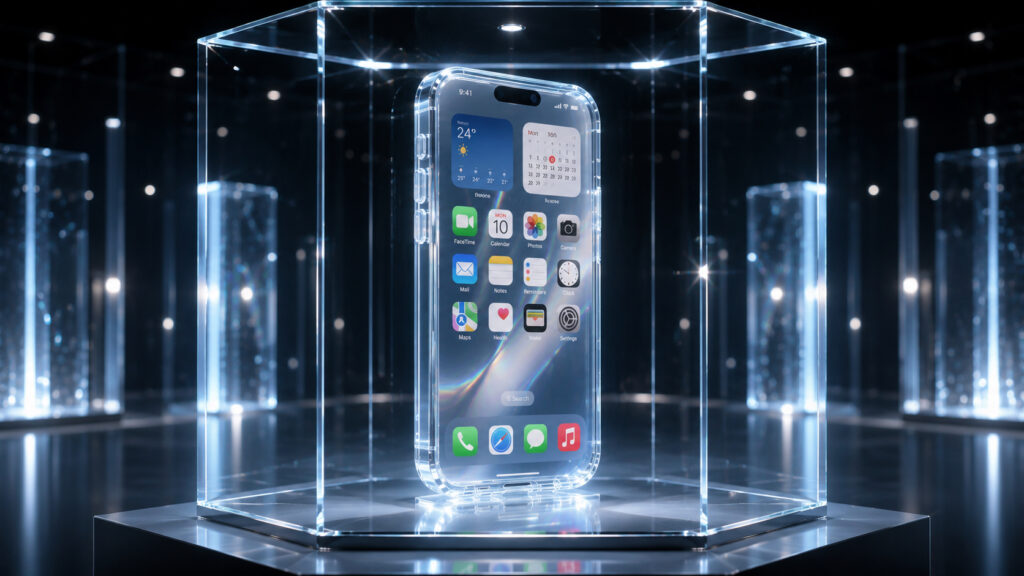 Would you want a fully glass iPhone?
