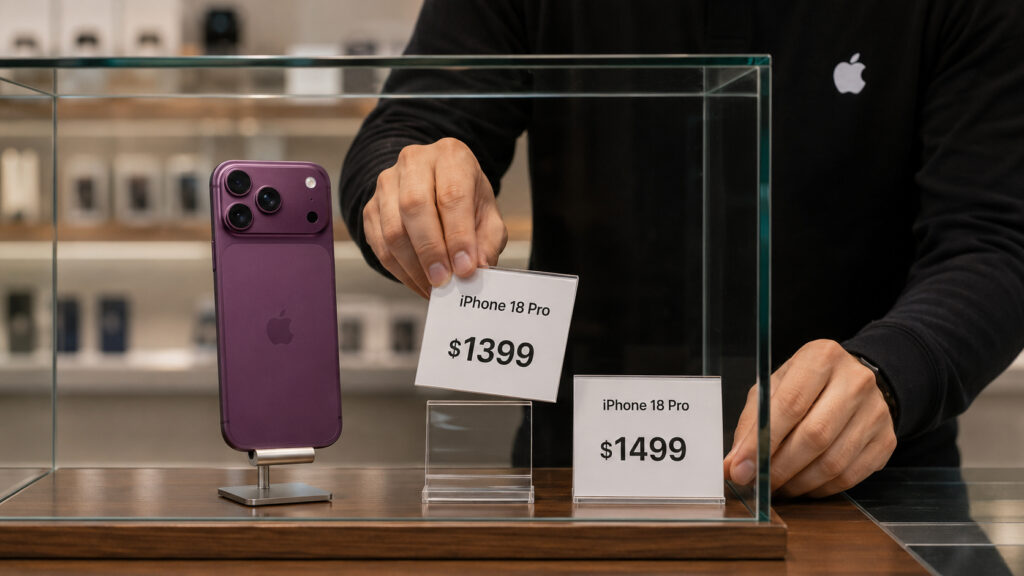 The price may change once again. Photo.