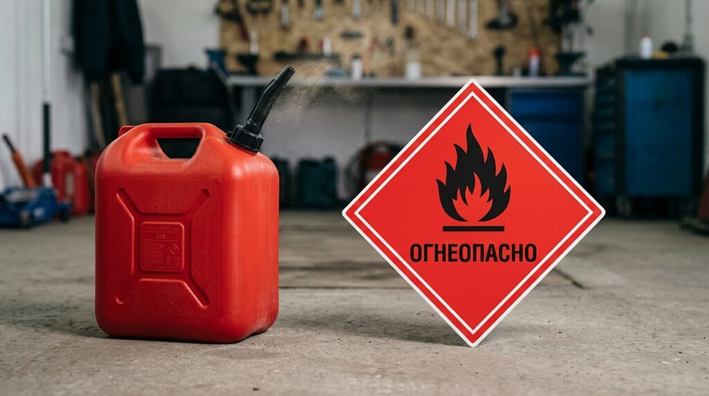Gasoline vapors are explosive even at low concentrations in air