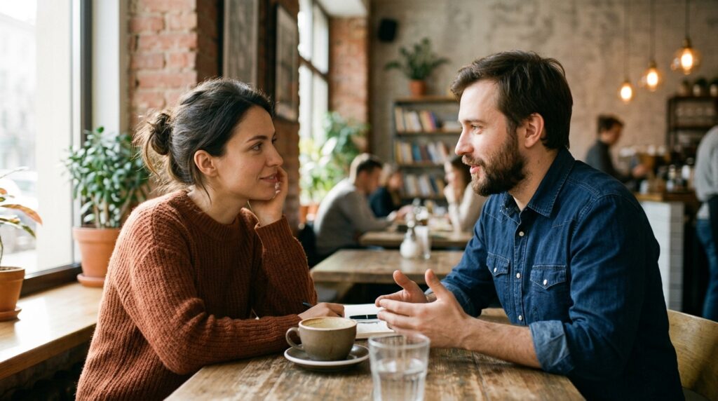 How to tell if this man is worth building a relationship with? Photo.