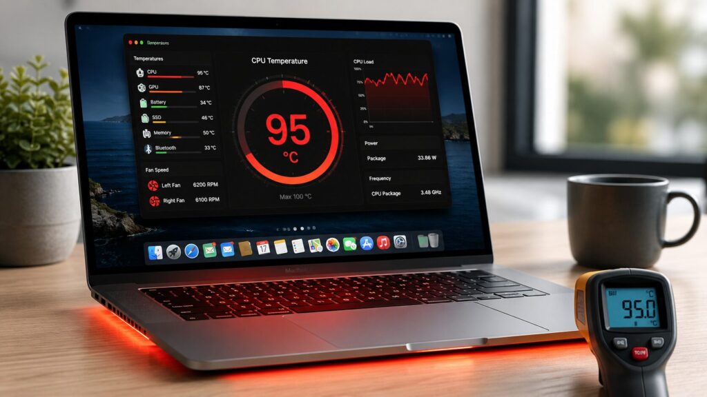 Mac overheating? Sometimes you might not even notice. Photo.