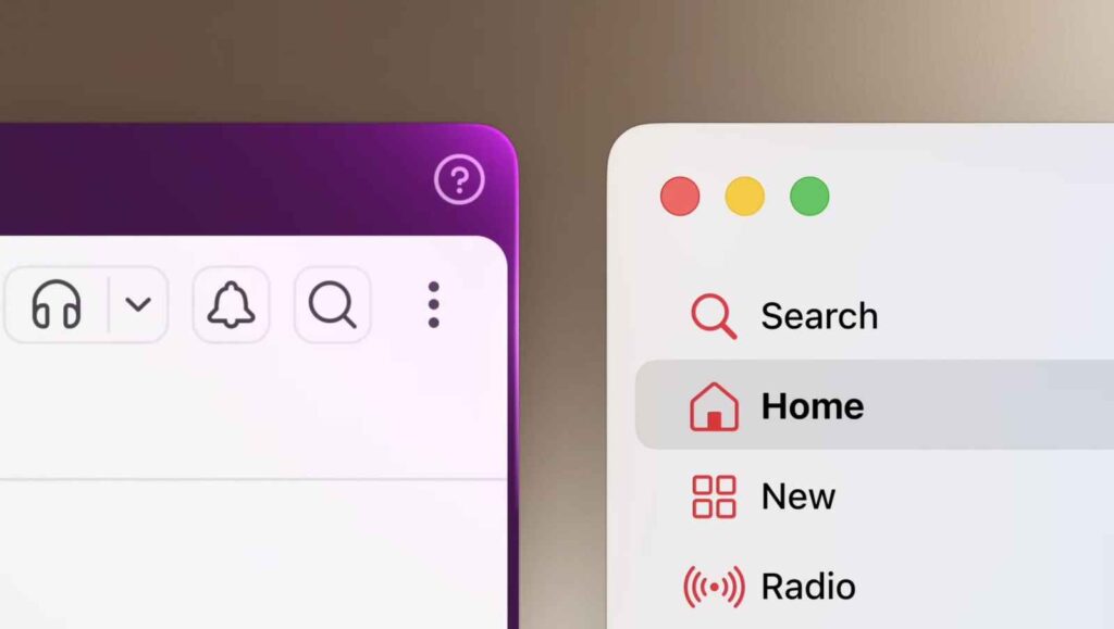 New features of macOS 27 Golden Gate. Window design has been slightly refined. Photo.