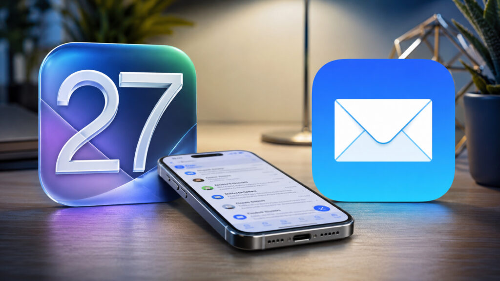 New features were added even to Mail. Photo.