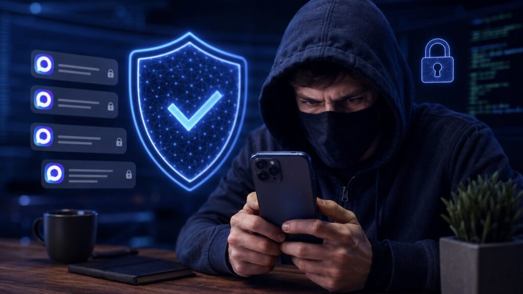 How secure is the MAKS messenger. And don't forget that MAKS is not 100% secure. Photo.