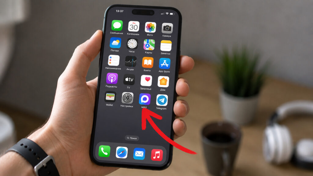 MAX can be installed on iPhone, but you'll need a workaround. Photo.