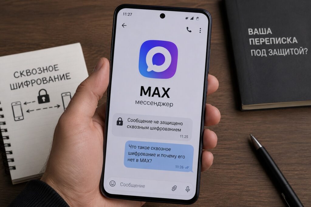Unlike Telegram and other messengers, MAX does not have end-to-end encryption