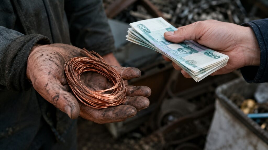 Copper remains the simplest choice for ordinary people, but there are more expensive metals. Photo.