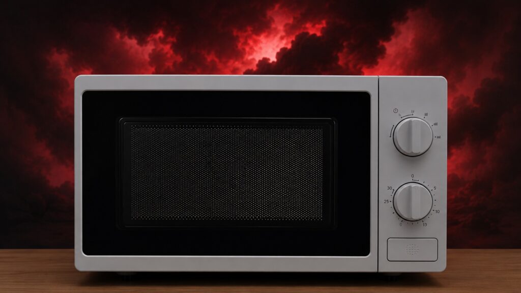 Some people demonize microwaves, and often do so for no reason. Photo.
