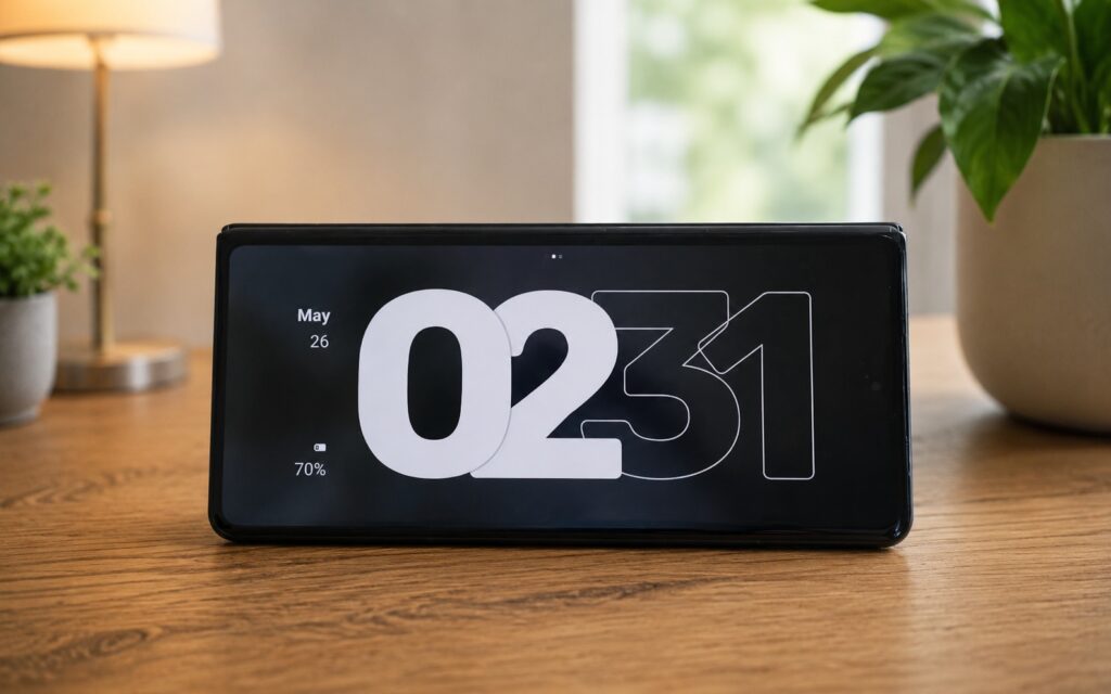 An exclusive feature of Motorola foldable smartphones