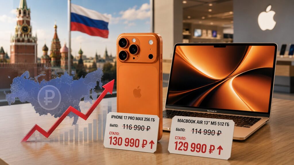 Apple device prices in Russia have indeed gone up