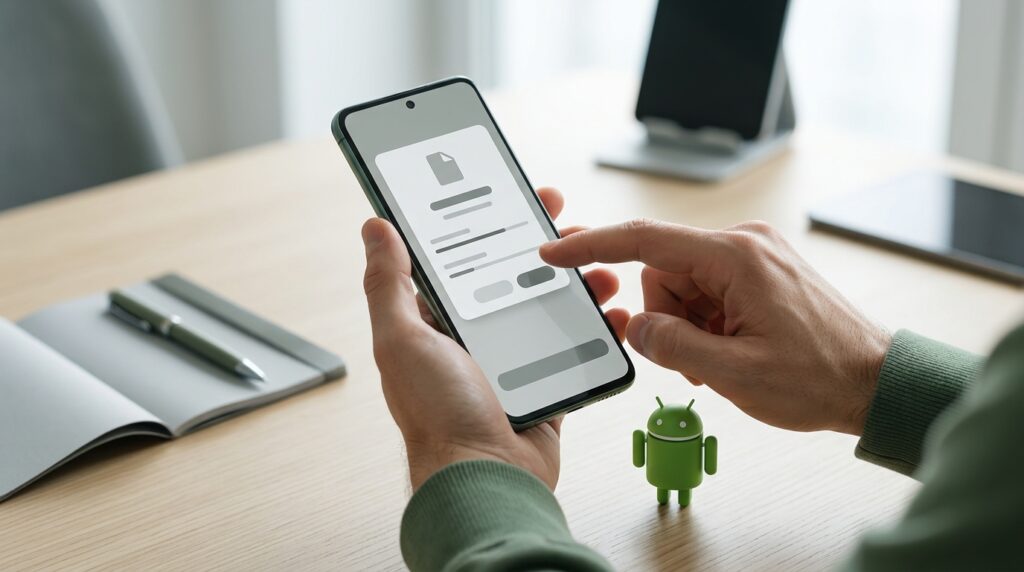On Android, you can install an app without Google Play — via an installation file