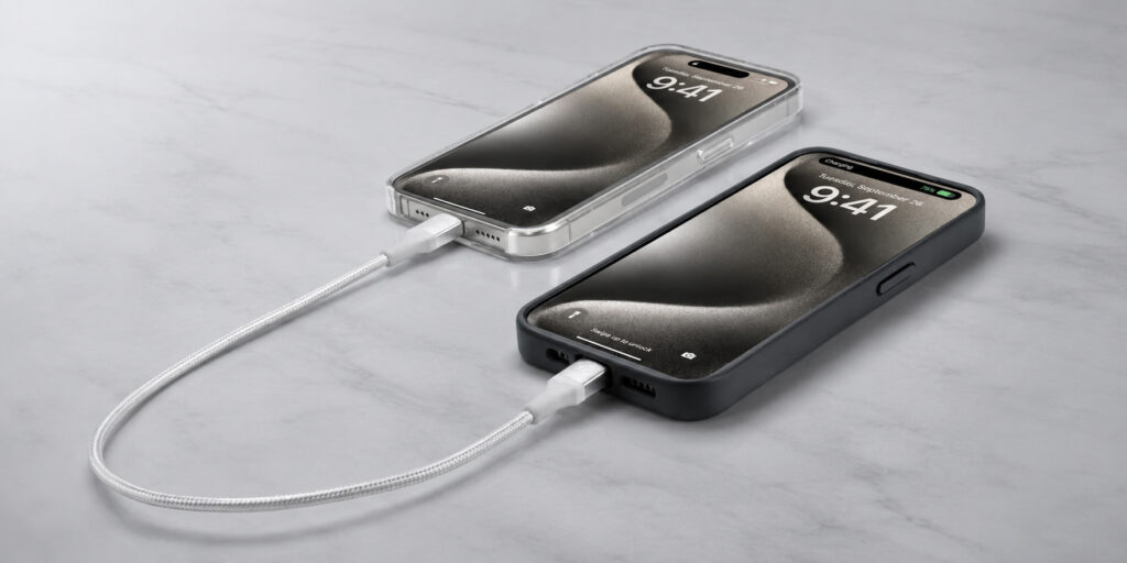 Explained in a minute: can you charge an iPhone from another iPhone