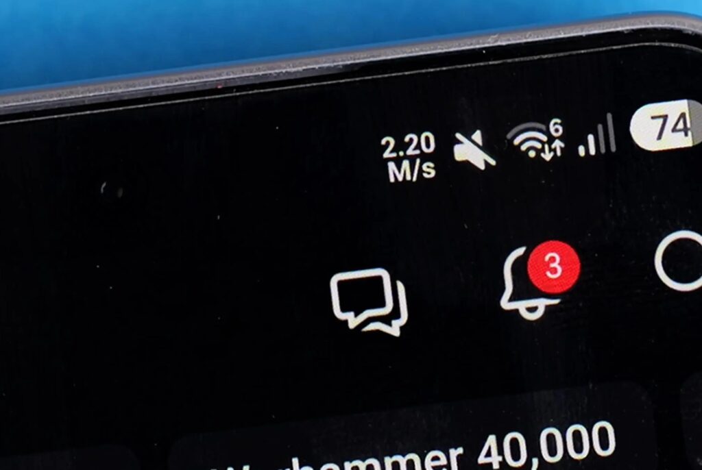 Samsung finally shows internet speed. Image: 9to5google.com