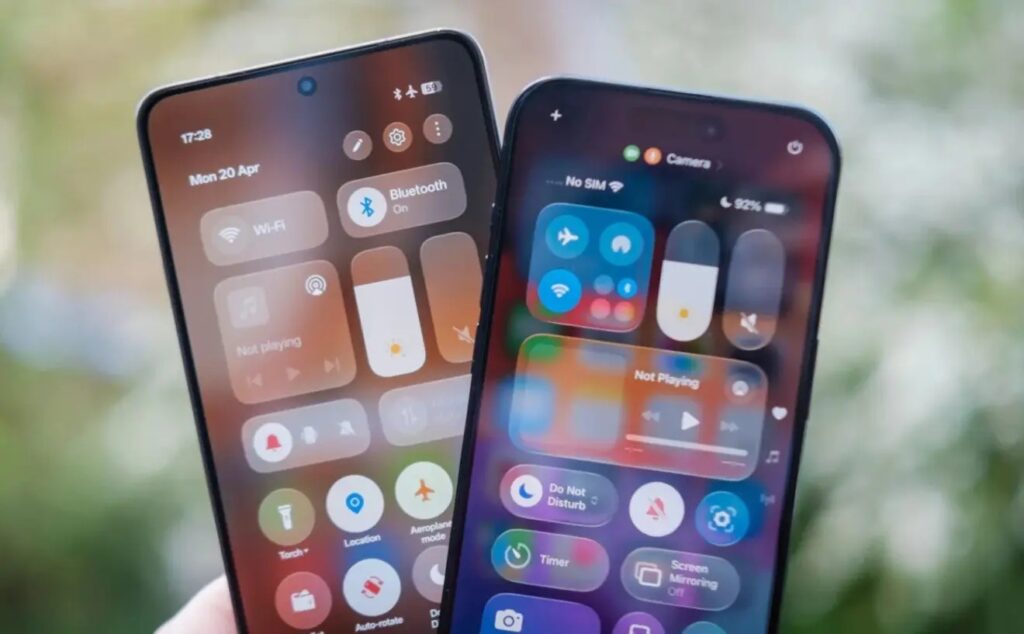 The shells will differ visually, but the features are almost the same. Image: androidauthority.com